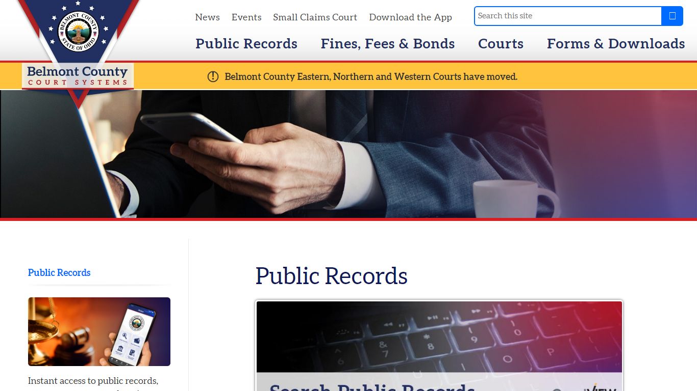 Public Records | Belmont County Courts | Belmont County ...